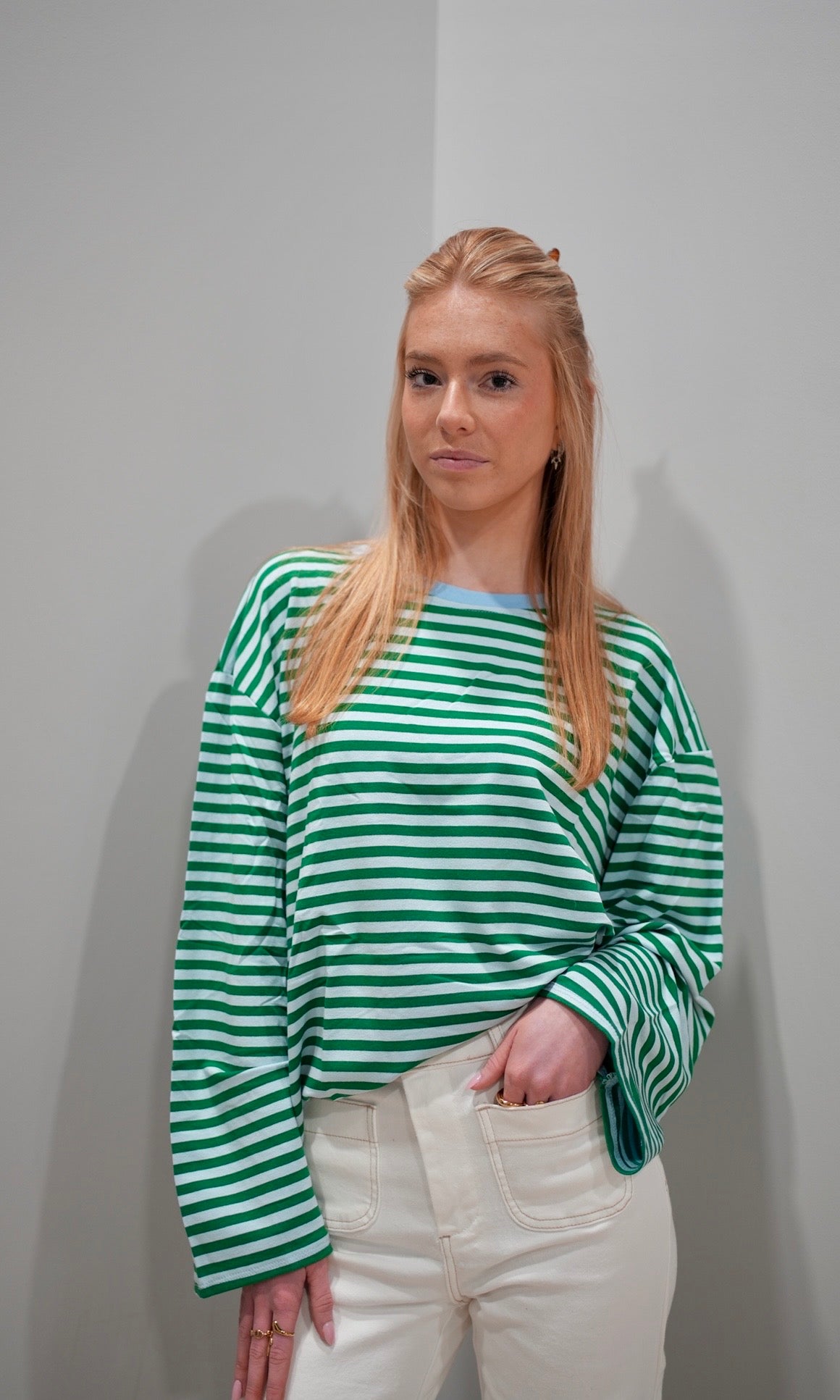 Ami gestreept longsleeve