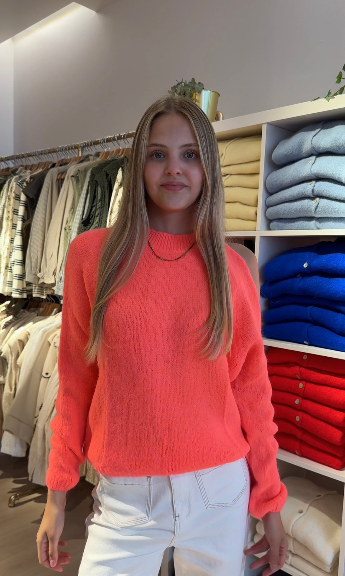 Nina off the shoulder sweater