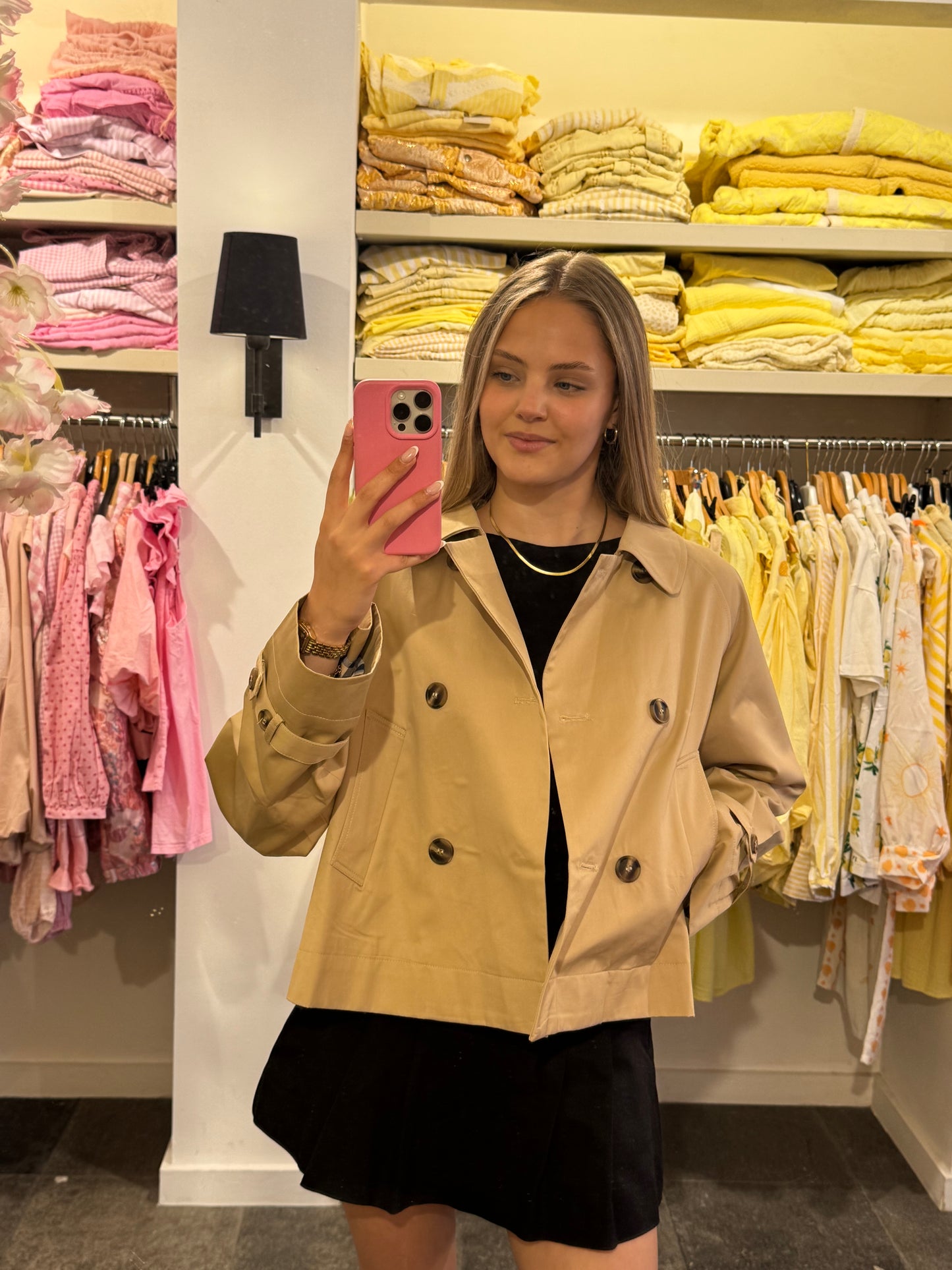 Amélie korte trench