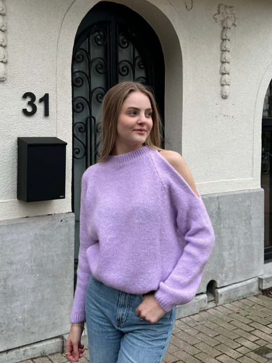 Nina off the shoulder sweater